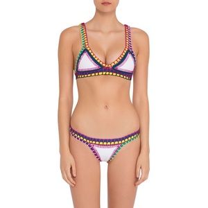 white kiini bikini set